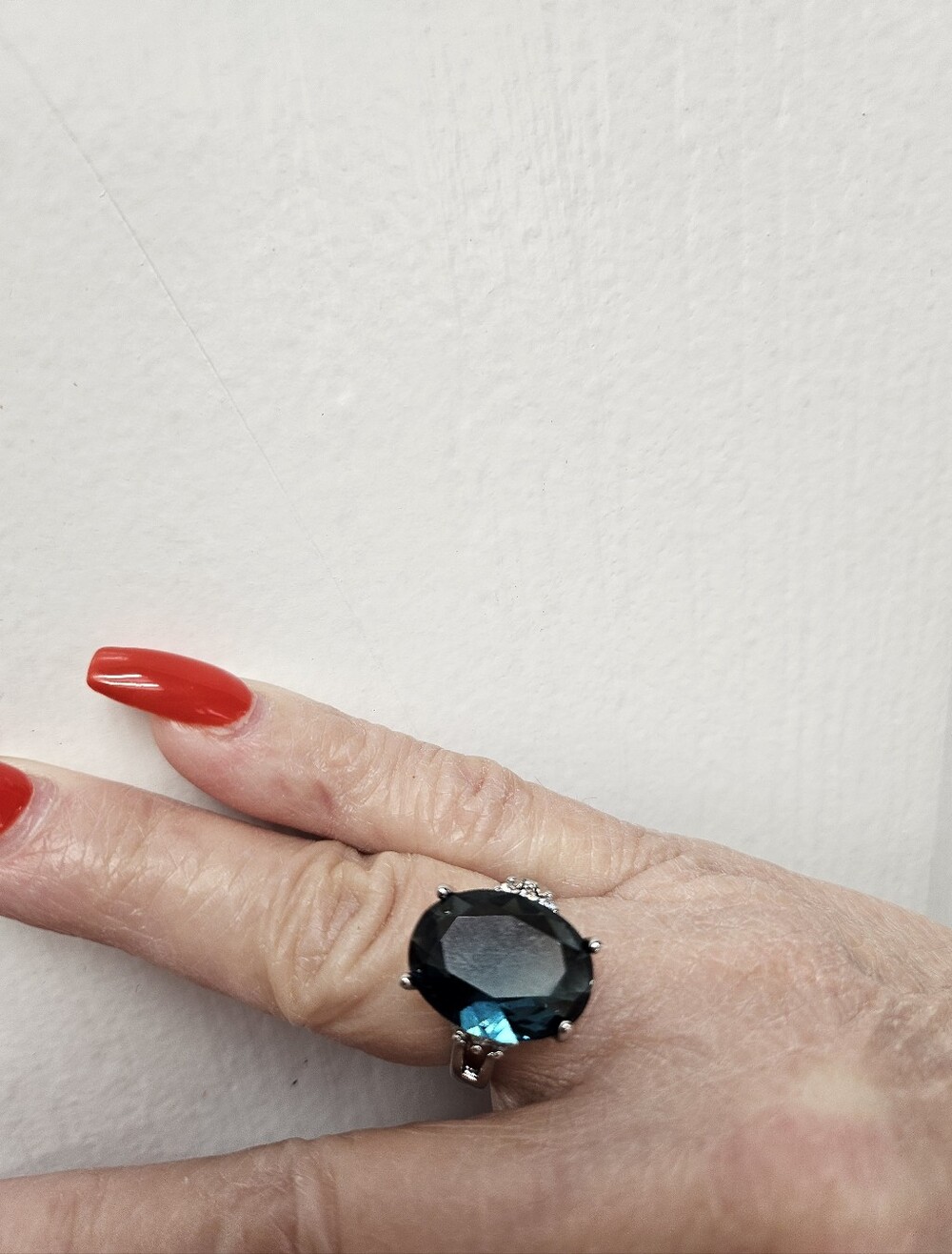 NWT LONDON BLUE TOPAZ RING - Picture 6 of 9